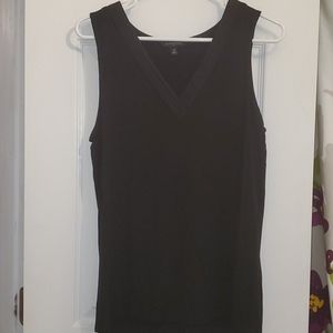 Banana Republic Black sleeveless top